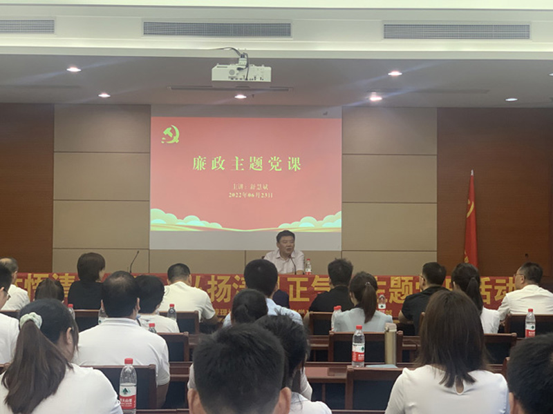 「體悟清廉立世，弘揚(yáng)清風(fēng)正氣」主題黨日活動(dòng)